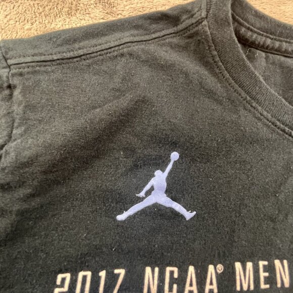 NIKE North Carolina Tar Heels Shirt Men Large 2017 Champion Athletic Cut Jordan - Picture 5 of 8